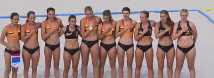 Zilver voor Beachhandbalsters U17 bij WK