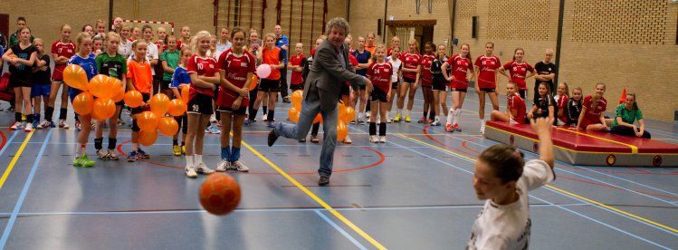 Handbalschool Brabant officieel geopend