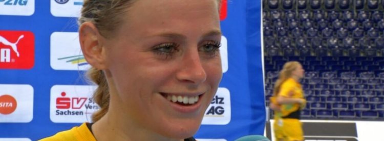 Maura Visser zondag weer daarbij na een blessurepauze