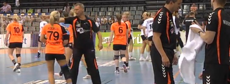 Gehavend Nederlandse team nipt onderuit tegen Duitsland