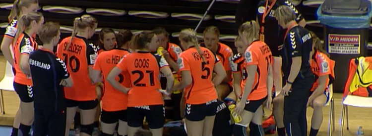 Nederlandse dames spelen dubbelinterland tegen Duitsland.