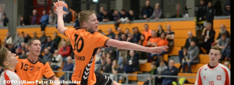 Oranje Jongens U18 in halve finale Championship
