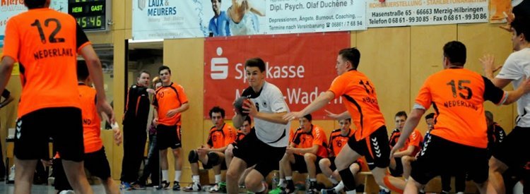 Handballers U19 naar halve finale in Merzig