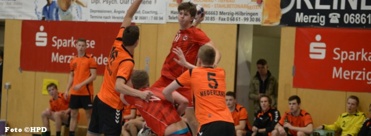 Oranje handballers U17 verliezen twee keer bij European Open
