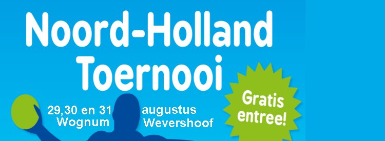 Komend weekend 1e editie Noord Holland Toernooi