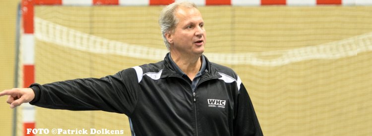 Trainer Zsigmond Makay wil met WHC Hercules naar de eredvisie